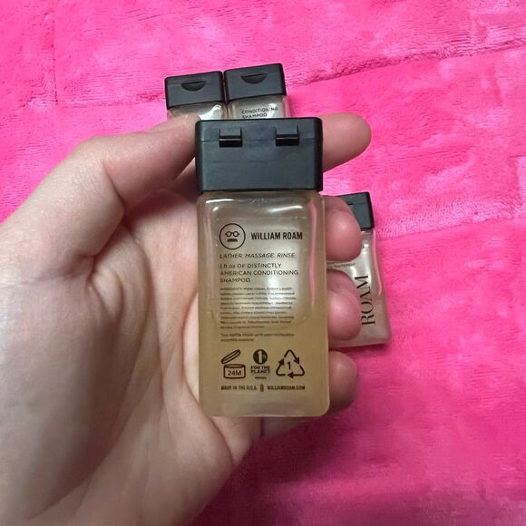 William Roam Travel Conditioning Shampoo Bundle new Toiletry 2-in-1 - Picture 3 of 3